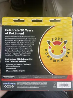 Pokemon TCG Pokemon Day 2026 Collection Box Brand New & Factory Sealed - Image 2