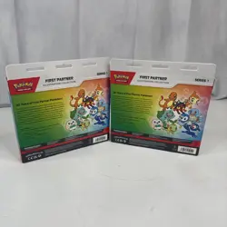 Lot 2 NEW Pokemon TCG First Partner Illustration Collection Series 1 (SEALED) - Image 5