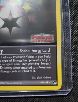 Pokemon TCG Multi Energy Power Keepers 89/108 Rare Reverse Holo EN - Image 5