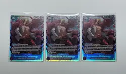 Lot 3: Donquixote Doflamingo OP14-069 SR Holo NM One Piece The Azure Sea's Seven - Image 1