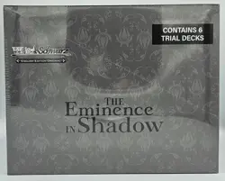 Weiss Schwarz The Eminence in Shadow Trial Deck Display - Factory Sealed - Image 1