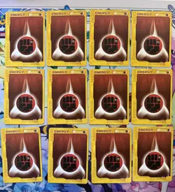 Pokemon Bulk 12 X Fighting Energy 160/165 Expedition Set Card Lot/Bundle - Image 1