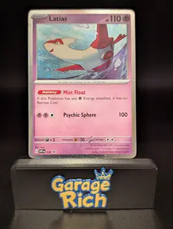 Latias SVP 139 Cosmos Holo (Swirl) - SV: Promo Cards Pokemon TCG NM+ - Image 1