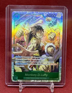 Bandai One Piece Card Game ST30: Monkey D. Luffy ST30-012 SR Foil EN - Image 3