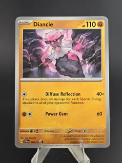 Pokemon TCG Card Diancie 086/142 S&V Stellar Crown Uncommon NM - Image 1