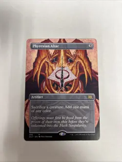 Phyrexian Altar Borderless Nonfoil Card #396 MTG LP - Image 1