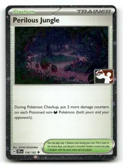 Perilous Jungle 156/162 Holo UC Prize Pack Series Cards Pokemon Holo NM - Image 1