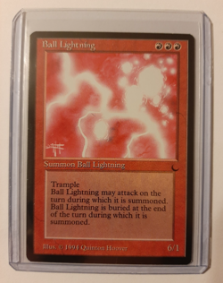 Magic The Gathering - Ball Lightning The Dark card MTG - Image 2