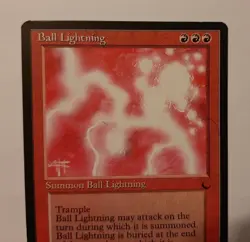 Magic The Gathering - Ball Lightning The Dark card MTG - Image 3