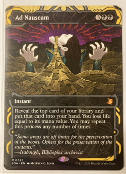 Ad Nauseam - Secrets of Strixhaven - Mystical Archive - Regular - Mtg - Magic - Image 1