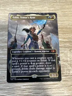 Eshki, Temur’s Roar Borderless Tarkir Dragonstorm NM MTG - Image 1
