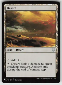 MAGIC: THE GATHERING DESERT 4 MYTHIC FROM THE VAULT: REALMS NM - Image 1