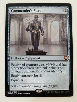 Commander’s Plate THE LIST CMR MTG NM/MT Combined Shipping -TCGshowcase- - Image 1