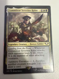 Commissar Severina Raine Universes Beyond: Warhammer 40000 Regular - Image 1