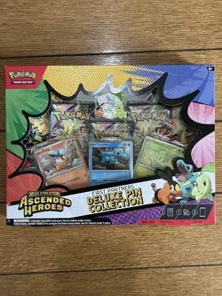 Pokemon Tcg Ascended Heroes First Partner Deluxe Pin Collection - Image 1