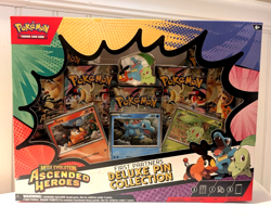 Pokemon Ascended Heroes First Partner Deluxe Pin Collection Sealed New - Image 1