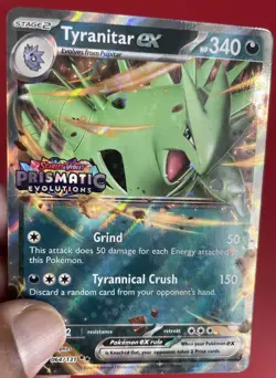 Pokemon Tyranitar ex 064/131 - Prismatic Premium Collection Promo (Stamped) - Image 4