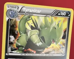 Pokemon Tyranitar 56/124 - Fates Collide Holo - Image 4