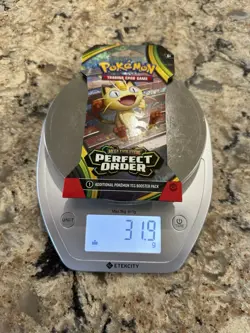 HEAVY! GOD PACKUU SIRUU 31.9g Perfect Order Pokemon TCG Sleeved Booster (SEALED) - Image 1