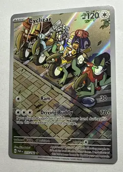Cyclizar 215/182 SV04: Paradox Rift Holo Pokemon TCG Near Mint - Image 3