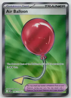 Pokemon Air Balloon 166/132 Mega Evolution Ultra Rare Holo NM - Image 1