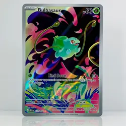 BULBASAUR 133/132 - Mega Evolution - Illustration Rare - Pokemon TCG - Image 1