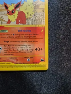 Pokemon Flareon 8/144 Skyridge Regular - Image 5