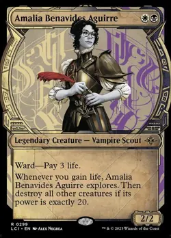 MTG - Amalia Benavides Aguirre - Foil - Showcase | Lost Caverns of Ixalan - Image 1