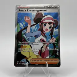 Rosa's Encouragement 114/88 Perfect Order Ultra Rare Holo Pokemon NM - Image 1