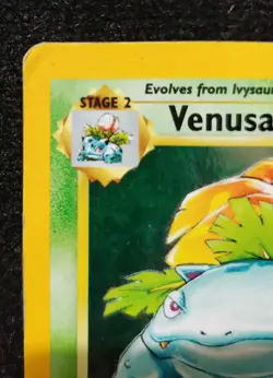 Pokemon TCG Venusaur Base Set 2 Holo Rare 18/130 - Heavily Played with Swirl - Image 3