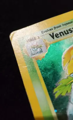 Pokemon TCG Venusaur Base Set 2 Holo Rare 18/130 - Heavily Played with Swirl - Image 4