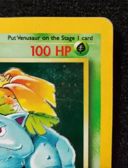Pokemon TCG Venusaur Base Set 2 Holo Rare 18/130 - Heavily Played with Swirl - Image 5