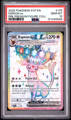 PSA 10 ESPEON EX 175 BLACK STAR PROMO PRISMATIC EVOLUTION COLLECTION POKEMON 😍 - Image 1