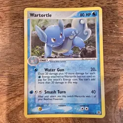 Pokemon - Wartortle 50/112 FireRed & LeafGreen Holo - Image 1