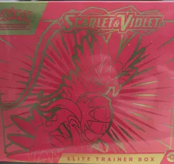 Nintendo Pokemon TCG Scarlet & Violet Elite Trainer Box - English Factory sealed - Image 1