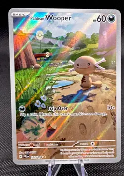 Pokemon TCG Paldean Wooper Phantasmal Flames 102/094 Me02 Holo - Image 1