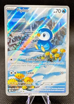 Pokemon Piplup 098/094 Me02 Illustration Rare Phantasmal Flames - Image 1