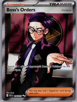 Boss's Orders [Corbeau] 256/217 Ultra Rare Ascended Heroes Pokemon Near Mint - Image 1