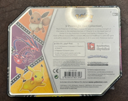 2X V Powers Tin Pikachu/Eevee Factory Sealed SKU: 210-80739 Free Shipping - Image 3