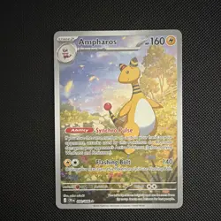 Nintendo Ampharos 090/086 CR1N Holo Rare Stage 2 HP 160 English - Image 1