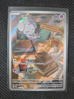 Pokemon Espurr Illustration Rare Full Art 095/088 Holo - Image 1
