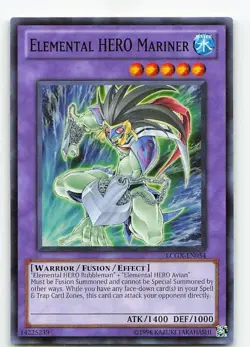 Elemental HERO Mariner LCGX-EN054 Legendary Collection 2 Common NM Yu-Gi-Oh - Image 1