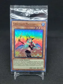 Chocolate Magician Girl LART-EN046 Limited Edition Ultra Rare Sealed Yugioh Card - Image 1