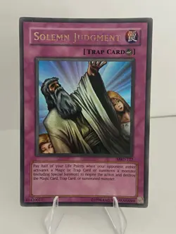 Yugioh - Solemn Judgment MRD-127 Ultra Rare - MP - Metal Raiders - Image 1