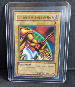 2004 Exodia! Left Arm of the Forbidden One DB1-EN138 Dark Unlimited LP! - Image 1