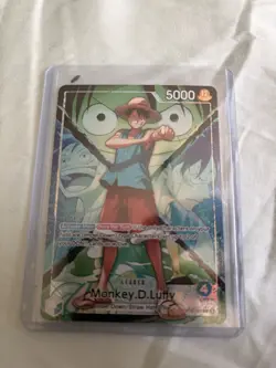 One Piece OP16-022 Monkey D Luffy Alt Art Leader OP16 - Image 1