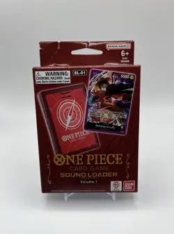 One Piece TCG Red Sound Loader Vol.1 - Monkey.D.Luffy (OP05-060) Promo SEALED - Image 1