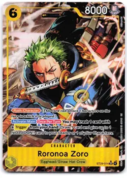 Roronoa Zoro (Full Art) ST29-014 Starter Deck 29: Egghead - Image 1