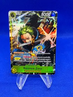 One Piece Starter Deck 29: Egghead Roronoa Zoro ST29-014 Full Art NM - Image 1