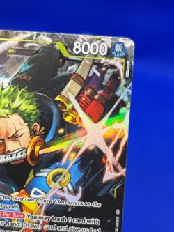 One Piece Starter Deck 29: Egghead Roronoa Zoro ST29-014 Full Art NM - Image 4
